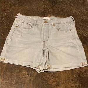 Light Blue Denim Shorts